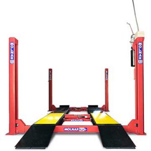 SM440-A 4 post wheel alignment hoist top view