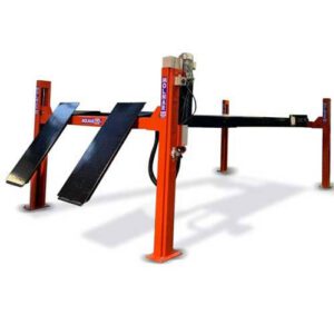 SM460-A 4 post wheel alignment hoist full view