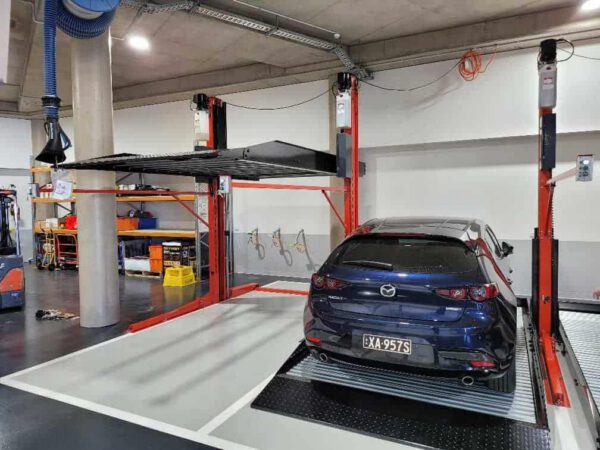 Laser 22CP 2 car stacker parking system for residential and commercial use