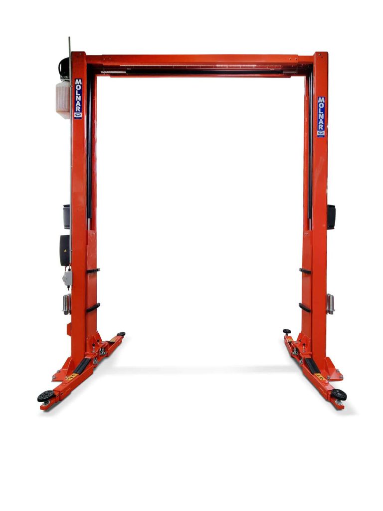 Molnar CM245-A 4.5 tonne 2 post symmetrical car hoist