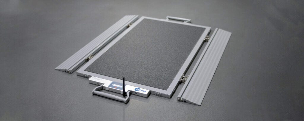 BFX-100 truck scale setup for axle weight measurement