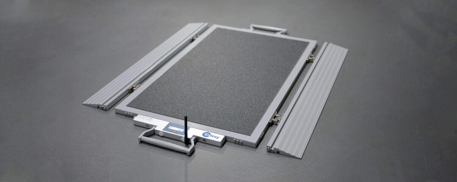 BFX-100 truck scale setup for axle weight measurement