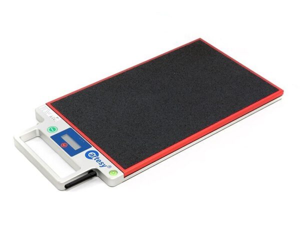 IFX mobile car scales checking caravan tow weight