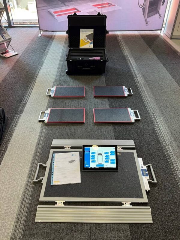 IFX mobile wheel load scale for portable weighing