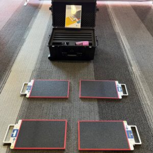 IFX portable vehicle scales setup