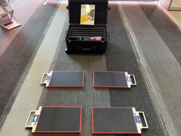 IFX portable vehicle scales setup