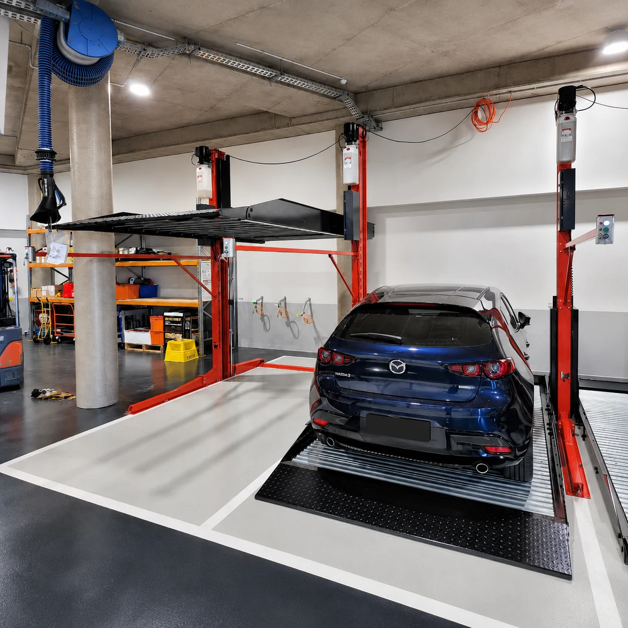 LASER-2.2 CP – 2 Car Stacker Parking System